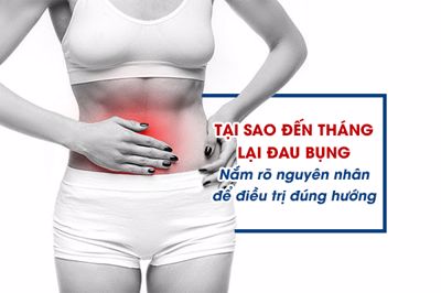 Tại sao đến tháng lại đau bụng – Nắm rõ để điều trị 